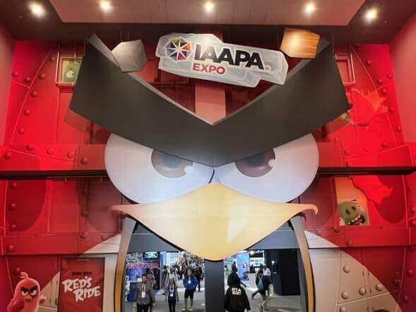 ANGRY BIRDS came to play at IAAPA