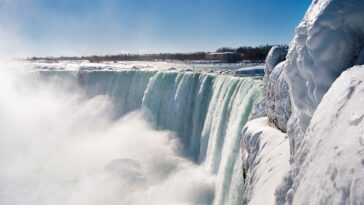 NIAGARA FALLS RUNS DRY Day